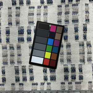 Murdock in Atlantic | Upholstery Fabric | Stacked Stripes in Blue / Grey / Cream | Richloom | Heavy Weight | 54" Wide | By the Yard