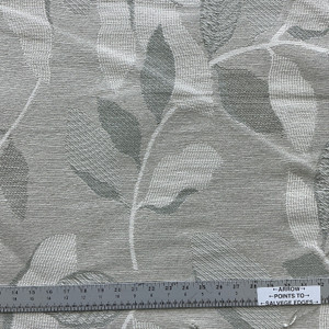 Alissa in Willow | Upholstery Fabric | Large Scale Foliage in Green / Off White / Beige | Richloom | Heavy Weight | 54" Wide | By the Yard