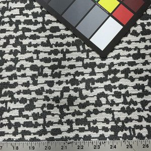 Alvas in Graphite | Upholstery Fabric | Abstract Design in Grey and White | Heavyweight | 54" Wide | By the Yard