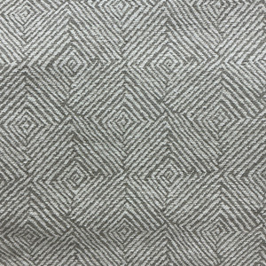 Judas in Mineral | Upholstery Fabric | Geometric Weave in Grey / Beige / White | Richloom | Heavy Weight | 54" Wide | By the Yard
