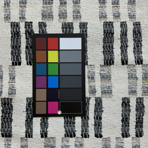 Murdock in Domino | Upholstery Fabric | Stacked Stripes in Black / Grey / Cream | Richloom | Heavy Weight | 54" Wide | By the Yard