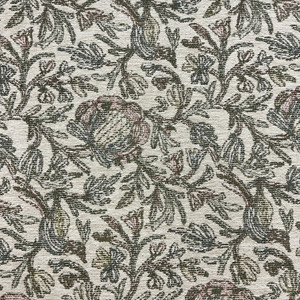 Sloan in Evergreen | Upholstery Fabric | Foliage in Green / Red / Blue / Beige | Richloom | Heavy Weight | 54" Wide | By the Yard