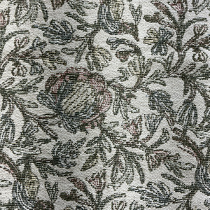 Sloan in Evergreen | Upholstery Fabric | Foliage in Green / Red / Blue / Beige | Richloom | Heavy Weight | 54" Wide | By the Yard