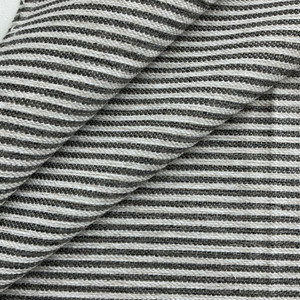 Strada in Metal | Upholstery Fabric | Stripes in Grey / White | Richloom | Heavy Weight | 54" Wide | By the Yard