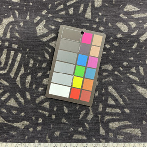 Abstract Design in Charcoal | Velvet Upholstery Fabric | Heavy Weight | 54" Wide | By the Yard