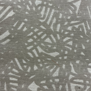 Abstract Design in Taupe | Velvet Upholstery Fabric | Heavy Weight | 54" Wide | By the Yard