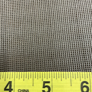 Brown 18 x 18 Vinyl Mesh | Windscreen, Safety Fencing, Gym Dividers, Awning Drop Shades | Bruin Plastics | 57" Wide | By the Yard