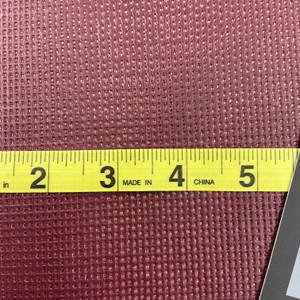 Maroon 9 x 12 Vinyl Mesh | Windscreen, Safety Fencing, Gym Dividers, Awning Drop Shades | Bruin Plastics | 72" Wide | By the Yard