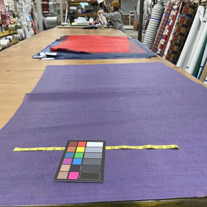 Purple 9 x 12 Vinyl Mesh | Windscreen, Safety Fencing, Gym Dividers, Awning Drop Shades | Bruin Plastics | 57" Wide | By the Yard