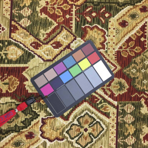 1.875 Yard Piece of Duralee Pattern 42222 - 305 Herb - ABSTRACT Curtain Fabric By The Yard