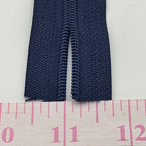 #5 COIL Zipper, 5/8" NAVY | By The Yard