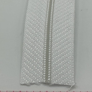 #2 WHITE COIL ZIPPER | BY THE YARD