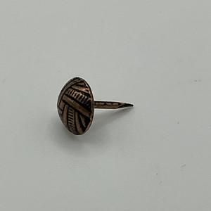 C.S. Osborne Overlap Old Copper Decorative Nails / Upholstery Tacks | 7/16th diameter | 1/2" tack