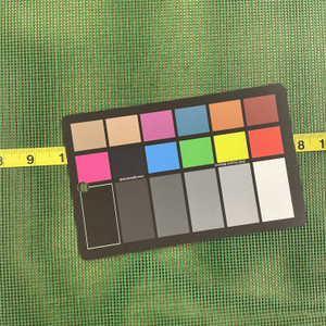 Green 9 x 9 Vinyl Mesh | Windscreen, Safety Fencing, Gym Dividers, Awning Drop Shades | Bruin Plastics | 62" Wide | By the Yard