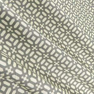 4 Yard Piece of Waverly Sun N Shade In The Frame Pebble | Medium Weight Outdoor Fabric | Home Decor Fabric | 54" Wide
