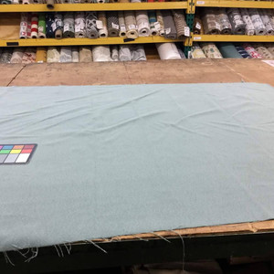 2 Yard Piece of Solid Teal Green with Soft Brushed Finish | Upholstery Fabric | 56 Wide | BTY