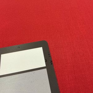 Red Waterproof Nylon Canvas Fabric | Tarps / Outdoor Covers / Backpacks / Banners | 500 Denier | 60" Wide | By the Yard