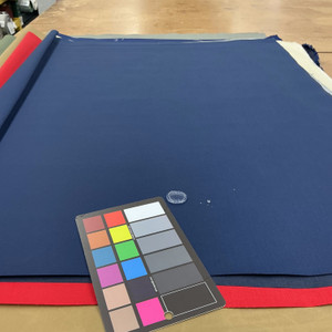 Dark Blue Waterproof Nylon Canvas Fabric | Tarps / Outdoor Covers / Backpacks / Banners | 500 Denier | 60" Wide | By the Yard