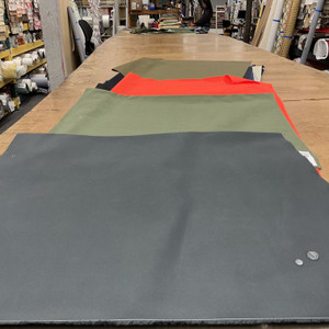 Dark Gray Waterproof Nylon Canvas Fabric | Tarps / Outdoor Covers / Backpacks / Banners | 1000 Denier | 60" Wide | By the Yard