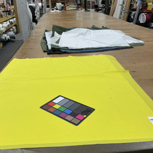 Bright Yellow Waterproof Ripstop Nylon Fabric | Outdoor Bags, Tents, Sleeping Bags etc. | 70 Denier | Lightweight Nylon | 60" Wide | By the Yard