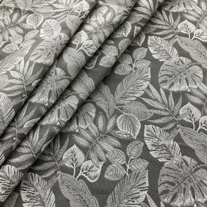 1 Yard Piece of Richloom Solarium Outdoor Casco Woven Pewter | Medium/Heavyweight Woven, Outdoor Fabric | Home Decor Fabric | 54" Wide