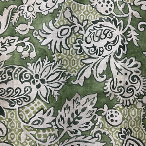 2.8 Yard Piece of P Kaufmann Bruges Duck Avocado | Medium Weight Duck Fabric | Home Decor Fabric | 54" Wide