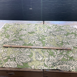 2.8 Yard Piece of P Kaufmann Bruges Duck Avocado | Medium Weight Duck Fabric | Home Decor Fabric | 54" Wide