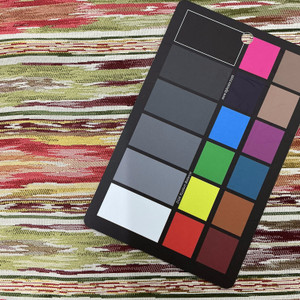 Kasbah in Jewel By Belle Maison | Curtain And Medium Weight Upholstery | Ikat Stripe Multicolored | 54" Wide | 100% Poly | By the Yard