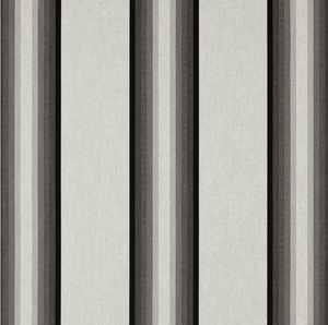 2 Yard Piece of Sunbrella 4799-0000 - Grey/Black/White  - | 46 Inch wide | AWNING AND MARINE Fabric | Shade / Outdoor Covers | By the Yard | 4799-0000-REM2