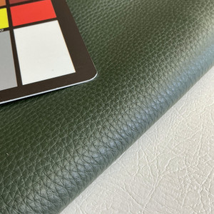 Deep Forest Green Pebbled Full Grain Premium Leather Hide | Chrome Tanned | Matte Finish | 50+ Square Feet | 1.6 mm / 4 Ounce | Upholstery Leather