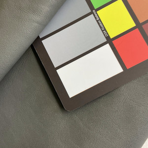 Dark Grey Top Grain Premium Leather Hide | Chrome Tanned | Matte Finish | 30+ Square Feet | 1.2 mm / 3 Ounce | Upholstery Leather