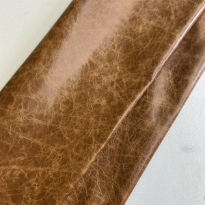 Copper Glaze Distressed Premium Leather Hide | Chrome Tanned | 40+ Square Feet | 1.1 mm / 2.5 Ounce | Upholstery Leather