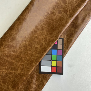 Copper Glaze Distressed Premium Leather Hide | Chrome Tanned | 40+ Square Feet | 1.1 mm / 2.5 Ounce | Upholstery Leather