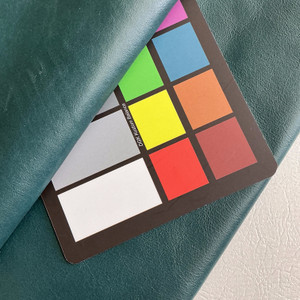 Dark Teal Top Grain Premium Leather Hide | Chrome Tanned | Semigloss Finish | 38+ Square Feet | 1.2 mm / 3 Ounce | Upholstery Leather
