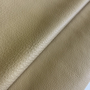 Khaki Brown Top Grain Premium Leather Half Hide | Chrome Tanned | 20+ Square Feet | 1.2 mm / 3 Ounce | Upholstery Leather