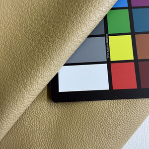 Khaki Brown Top Grain Premium Leather Half Hide | Chrome Tanned | 20+ Square Feet | 1.2 mm / 3 Ounce | Upholstery Leather