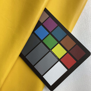 Yellow Top Grain Premium Leather Hide | Chrome Tanned |  40+ Square Feet | 1 mm / 2.5 Ounce | Upholstery Leather