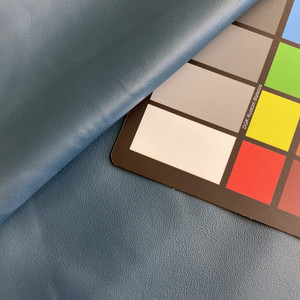 Ocean Blue Top Grain Premium Leather Half Hide | Chrome Tanned | 20+ Square Feet | 1.3 mm / 2.5 Ounce | Upholstery Leather