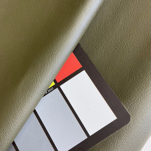 Olive Green Top Grain Premium Leather Hide | Chrome Tanned | 50+ Square Feet | 1.1 mm / 2.5 Ounce | Upholstery Leather