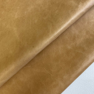 Russet Brown Top Grain Premium Leather Hide | Chrome Tanned | 40+ Square Feet | 1.2 mm / 3 Ounce | Upholstery Leather