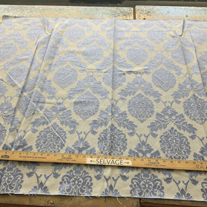 1.25 Yard Piece of Eroica Astral Sublime Jacquard Azure | Medium Weight Jacquard Fabric | Home Decor Fabric | 58" Wide