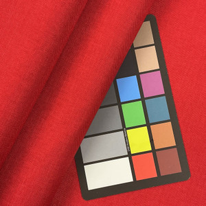 Red Waterproof Nylon Canvas Fabric | Tarps / Outdoor Covers / Backpacks / Banners | 1000 Denier | 65" Wide | By the Yard