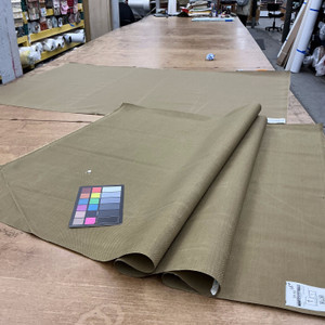 Dark Tan Waterproof Nylon Canvas Fabric | Tarps / Outdoor Covers / Backpacks / Banners | 1000 Denier | 65" Wide | By the Yard