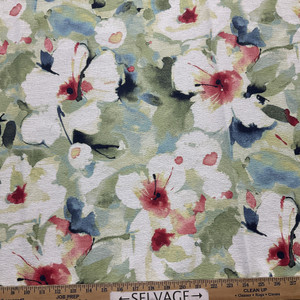2.75 Yard Piece of Swavelle Keoka Primavera | Lightweight Duck Fabric | Home Decor Fabric | 54" Wide
