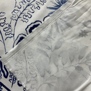 1.25 Yard Piece of Tempo Fabrics Amazon Twill Indigo | Medium Weight Twill Fabric | Home Decor Fabric | 54" Wide