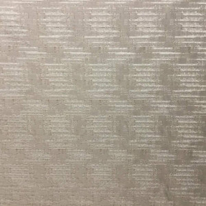 1.5 Yard Piece of Taupe Brown Sateen Upholstery & Curtain Fabric | Lightweight | Abstract Checks