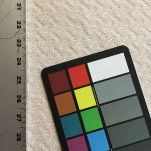 2.75 Yard Piece of Geometric Off White | Sunbrella Fabric | Upholstery / Slipcovers | 54 Wide | BTY