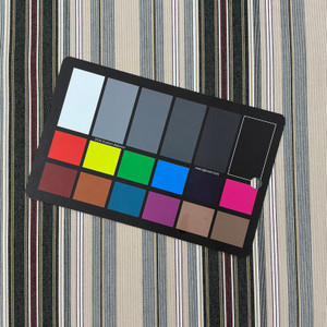 Recacril Striped Black / Burgundy / White / Beige | Waterproof Awning & Marine Canvas | 100% Solution Dyed Acrylic | 47" Wide | By the Yard