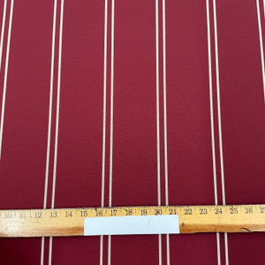 Recacril Yecla Stripe R-701 Denim Blue / Grey  | Waterproof Awning & Marine Canvas | 100% Solution Dyed Acrylic | 47" Wide | By the Yard