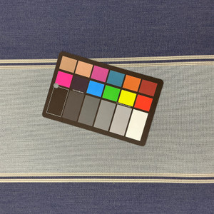 Recacril Daro Stripe R-335 Denim Blue / Grey  | Waterproof Awning & Marine Canvas | 100% Solution Dyed Acrylic | 47" Wide | By the Yard